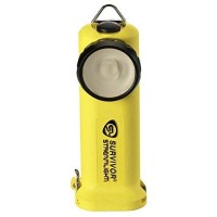 Streamlight 90541 Survivor Led Right Angle Flashlight, 6-3/4-Inch, Yellow - 175 Lumens