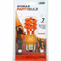 Feit Electric Bpesl13T/O 13-Watt Compact Fluorescent Mini Twist Orange Bulb