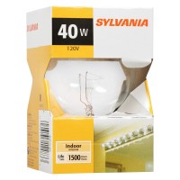 Sylvania G25 Incandescent Bulb, Medium Base, 40W, 2850K, Clear Bulbs