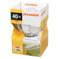 Sylvania G25 Incandescent Bulb, Medium Base, 40W, 2850K, Clear Bulbs