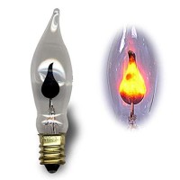 Flicker Flame Light Bulb Dances With A Flickering Orange Glow (Pkg/10)