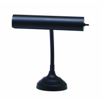 House Of Troy Ap10-20-7 Advent Collection 11-1/2-Inch Gooseneck Portable Piano/Desk Lamp, Black