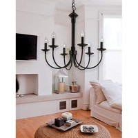 Trans Glob Lighting Tg9016 Bk Americana Six Chandelier Outdoor-Post-Lights, Black