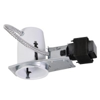 Halo Recessed H36Lvrtat 3-Inch Housing Non-Ic Air-Tite Shallow Ceiling With 12-Volt Low Voltage Remodel