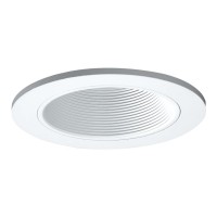 Halo Recessed 3003Whwb 3-Inch 35-Degree Adjustable Trim With Baffle, White Trim, Black Coilex Baffle