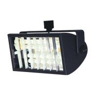 18W X 2 Wall Wash Pl Track Fixture Ht230Bk