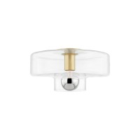 Hudson Valley Lighting H524501-Agb Iona Flush Mount, Brass