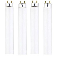 Dysmio Lighting F15T8-Dl 15 Watt T8 Straight Tube, Medium Bi-Pin Base, 6500K - Daylight - Pack Of 4