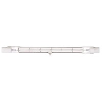 Satco S3142 150 Watt 2600 Lumens T3 Halogen Double Ended R7S Base 120 Volt Clear 118Mm Light Bulb, Dimmable