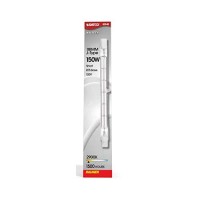 Satco S3142 150 Watt 2600 Lumens T3 Halogen Double Ended R7S Base 120 Volt Clear 118Mm Light Bulb, Dimmable