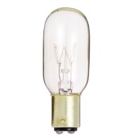 Satco S3909 Bayonet Bulb In Light Finish, 2.63 Inches, 1 Count (Pack Of 1), Clear