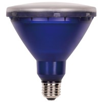 Westinghouse Lighting 0315100 15W Par38 Led Outdoor Bulb, Flood Blue E26 (Medium) Base, 120V, Box