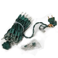 50-Count Clear Christmas Light Set