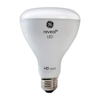 Ge Reveal Hd Flood Light Bulbs, Br30 Flood Light (65 Watt Light Bulbs), 445 Lumen, Medium Base Light Bulbs, 1-Pack Floodlights