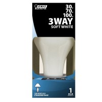 Feit Electric 30/100 30/70/100-Watt Incandescent A21 Bulb, 4.9