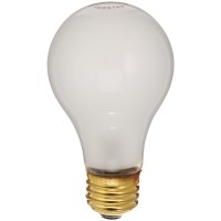 Bulbrite Incandescent A19 Medium Screw Base E26 Light Bulb 25 Watt Frost 2