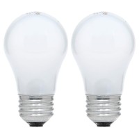 Sylvania Soft White Incandescent A15 Bulb, Medium Base | 15 Watts/120 Volts | 2-Bulbs Per Pack (2-Bulbs Total)