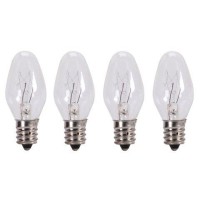 Darice 6201-09, 4-Piece Nite Lite Bulbs, 5-Watt