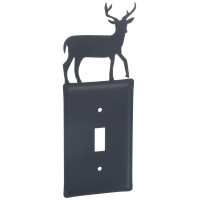 This gorgeous 8 inch deer single switch cover has the finest details and highest quality you will find anywhere 8 inch deer single switch cover is truly remarkable 8 inch deer single switch cover details condition brand new item Suk SSVWIES3