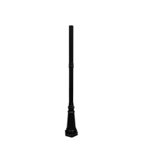 Imperial 6.5' Black Decorative Post With 3