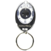 Swiss +Tech St50041 Micro-Light Led Flashlight With Key Rings, Varied Colors, For Auto (Single Pack)