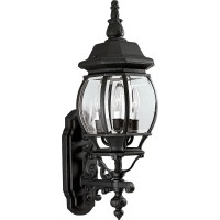 Progress Lighting P5700-31 Onion Lantern Outdoor, 7-3/4-Inch Width X 23-1/4-Inch Height, Black