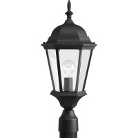 Progress Lighting P5482-31 Welbourne Outdoor, 9-1/2-Inch Diameter X 21-1/4-Inch Height, Black