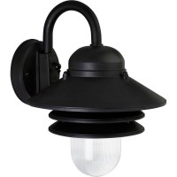 Progress Lighting P5645-31 Newport Outdoor, 10-Inch Width X 10-Inch Height, Black