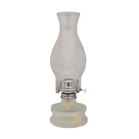 Lamplight Farms 22300 Classic Oil Lamp Frosted Base