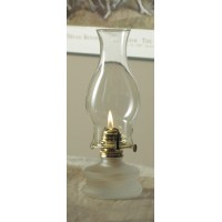 Lamplight Farms 22300 Classic Oil Lamp Frosted Base