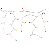 Holiday Wonderland 407426 Multi Color 300 Count Icicle Set Christmas Lights Icicles & Path-Cicles