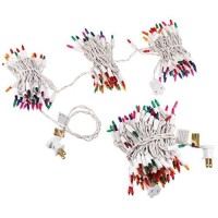 Holiday Wonderland 407426 Multi Color 300 Count Icicle Set Christmas Lights Icicles & Path-Cicles