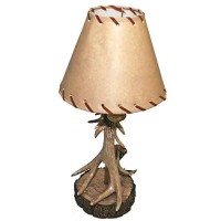 Antler Lamp With Deer Shade Gft3650 Lamps