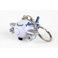 Alaska Airline Keychain W/Light & Sound