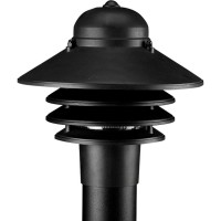 Progress Lighting P5444-31 Newport Outdoor, 10-Inch Diameter X 10-Inch Height, Black