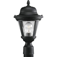 Progress Lighting P5445-31 Westport Outdoor, 9-Inch Diameter X 16-1/4-Inch Height, Textured Black