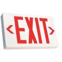 Red Led Exit Sign With Battery Backup [Office Product]