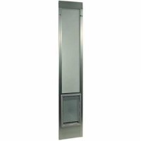 Would you rather not cut holes in any walls or doors inside your houses Do you have a sliding glass door with aluminum frame leading out to the patios Then the Ideal Pet Products Aluminum Pet Patio Door with all of its customizable options is right for yo