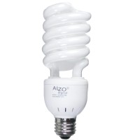 Alzo 27W Full Spectrum Cfl Light Bulb 5500K 1300 Lumens 120V Daylight White Light