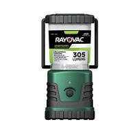 Rayovac Sportsman Led Camping Lantern Flashlight, 305 Lumens Battery Powered Led Lanterns For Hurricane Supplies, Survival Kit, Camping Accessories, Water Resistant , Green , Small - Se3Dlnd