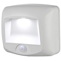 Beams Mb530 35 Lumen Wirelsss Battery Powered Indoor/Outdoor Motion Sensing Led Step/Stair Light, 1-Pack, White