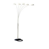 Ore 6962Wh International 5 Arm Arch Floor Lamp 84 X 45 X 50 White