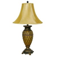 Ore International 8233T 31 Table Lamp Honey