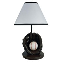 Ore International 31604Bb 15H Baseball Table Lamp