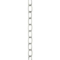 Westinghouse Lighting Corp 70075, Nickel 3-Feet Fixture Chain