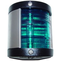 Aqua Signal 25200-7 Side-Mount Navigation Light - Starboard (Green), Small