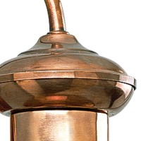 Progress Lighting P5721-14 Brookside Outdoor, 8-Inch Width X 9-3/4-Inch Height, Brown