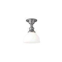 Hudson Valley Lighting 5911F-Pn Sutton - One Light Flush Mount - 7 Inches Wide By 9.25 Inches High, Polished Nickel