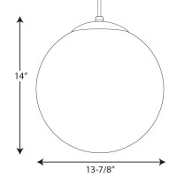 Progress Lighting P4406-29 Opal Cased Globes Provide Evenly Diffused Illumination White Cord, Canopy And Cap, Satin White