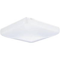 Lithonia Lighting Fm 22 Acls Lp M4 1-Light Fluorescent Flush-Mount Ceiling Fixture, White Acrylic